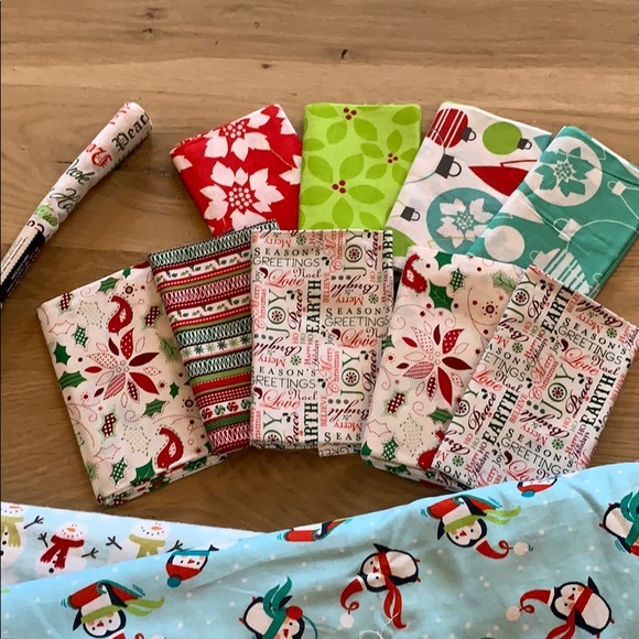 Christmas fabric bundle